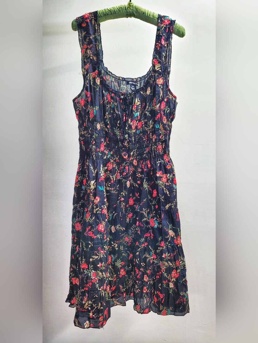 Sweet Cotton Dress with Witchy vibes